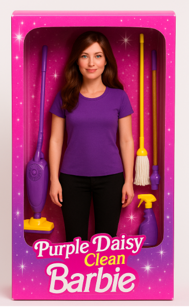 Professional House Cleaner Barbie Doll Trend