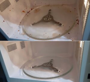 Microwave interior